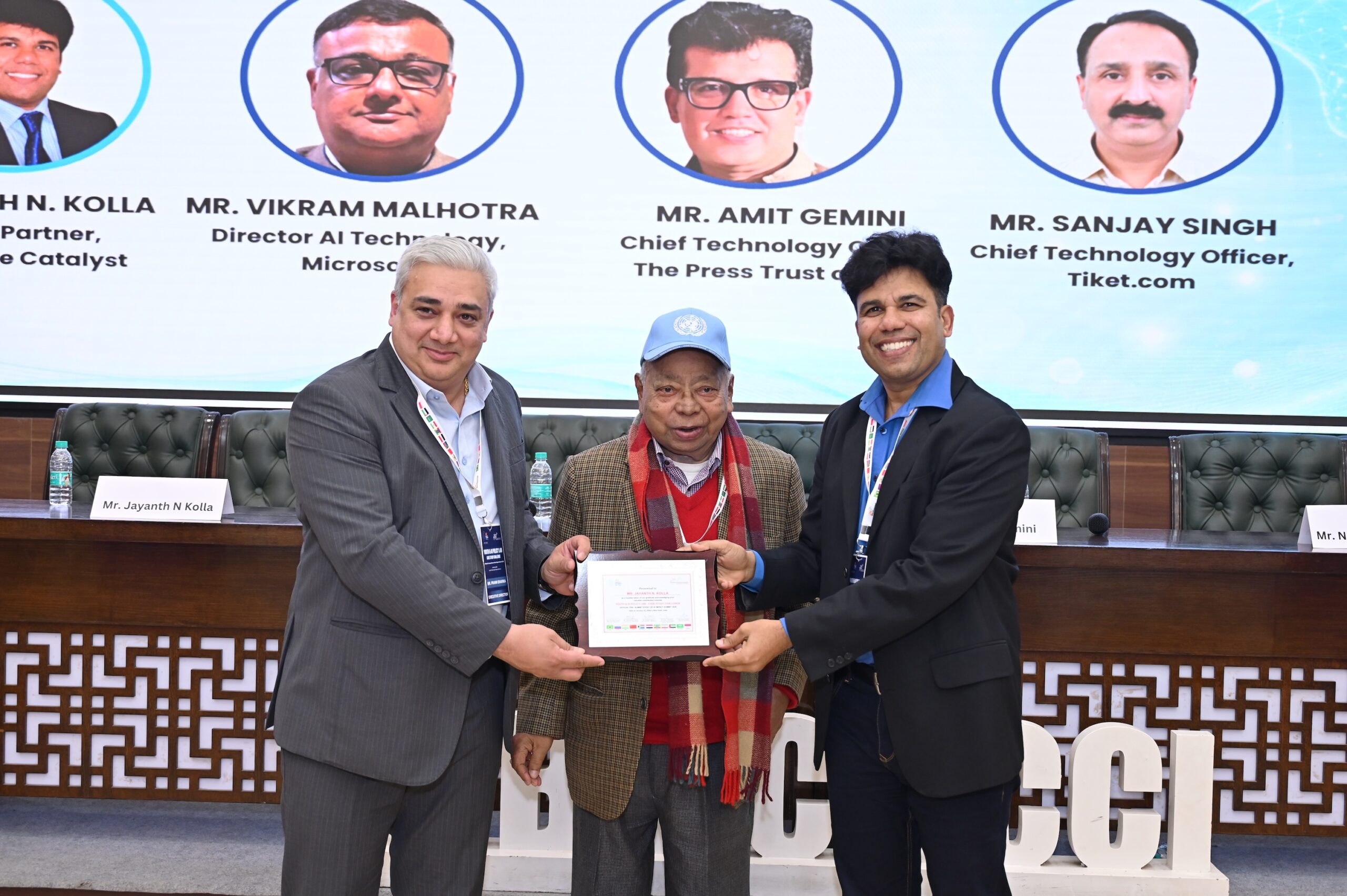 Moderating a Panel Discussion and hosting a Fireside Chat BRICS Ai Summit January 2026 -2